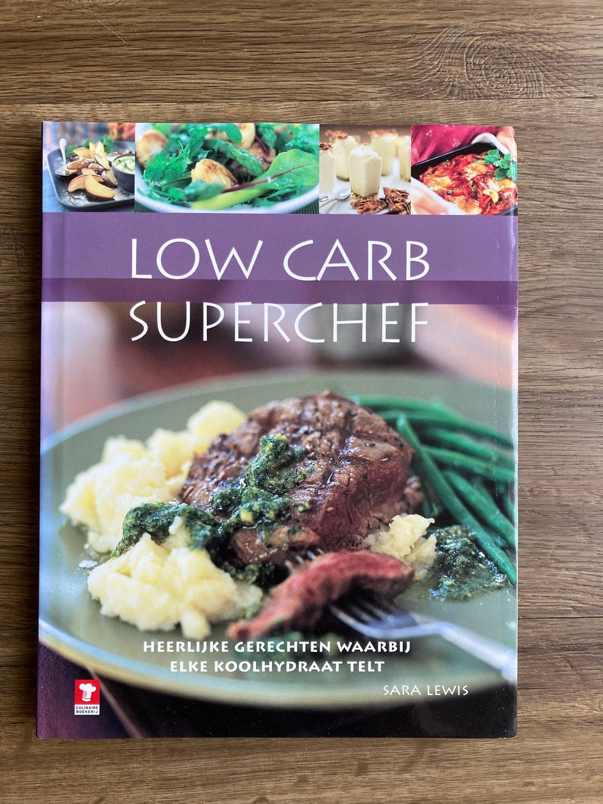 Low carb superchef - S. Lewis, Ophalen of Verzenden, Zo goed als nieuw