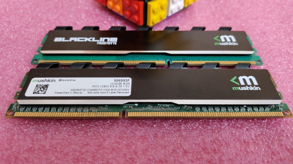 Mushkin Blackline Frostbyte 996995F DDR3 Geheugen, Computers en Software, 8 GB, DDR3, Ophalen of Verzenden, Zo goed als nieuw