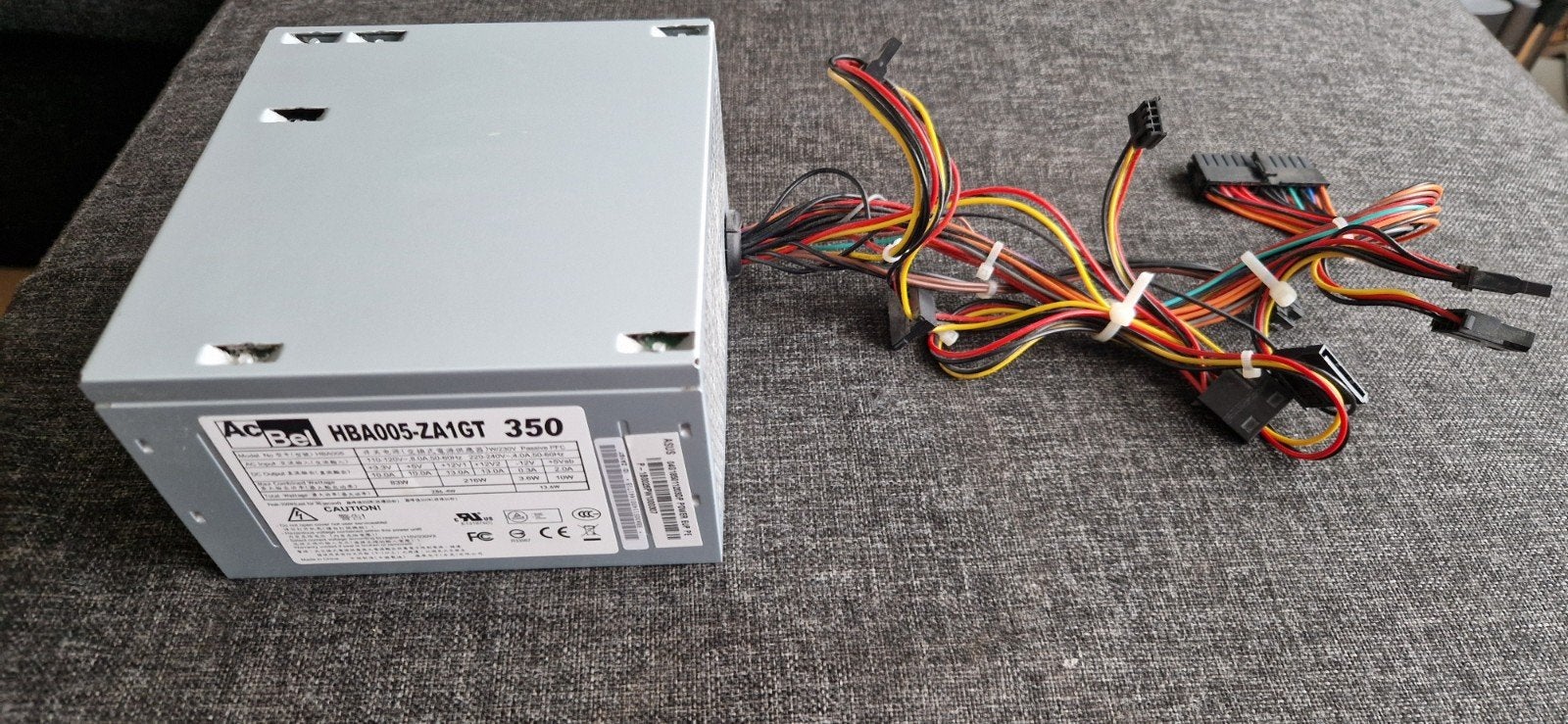 AcBel HBA005-ZA1GT 350 Voeding voor PC, Ophalen of Verzenden, Gebruikt