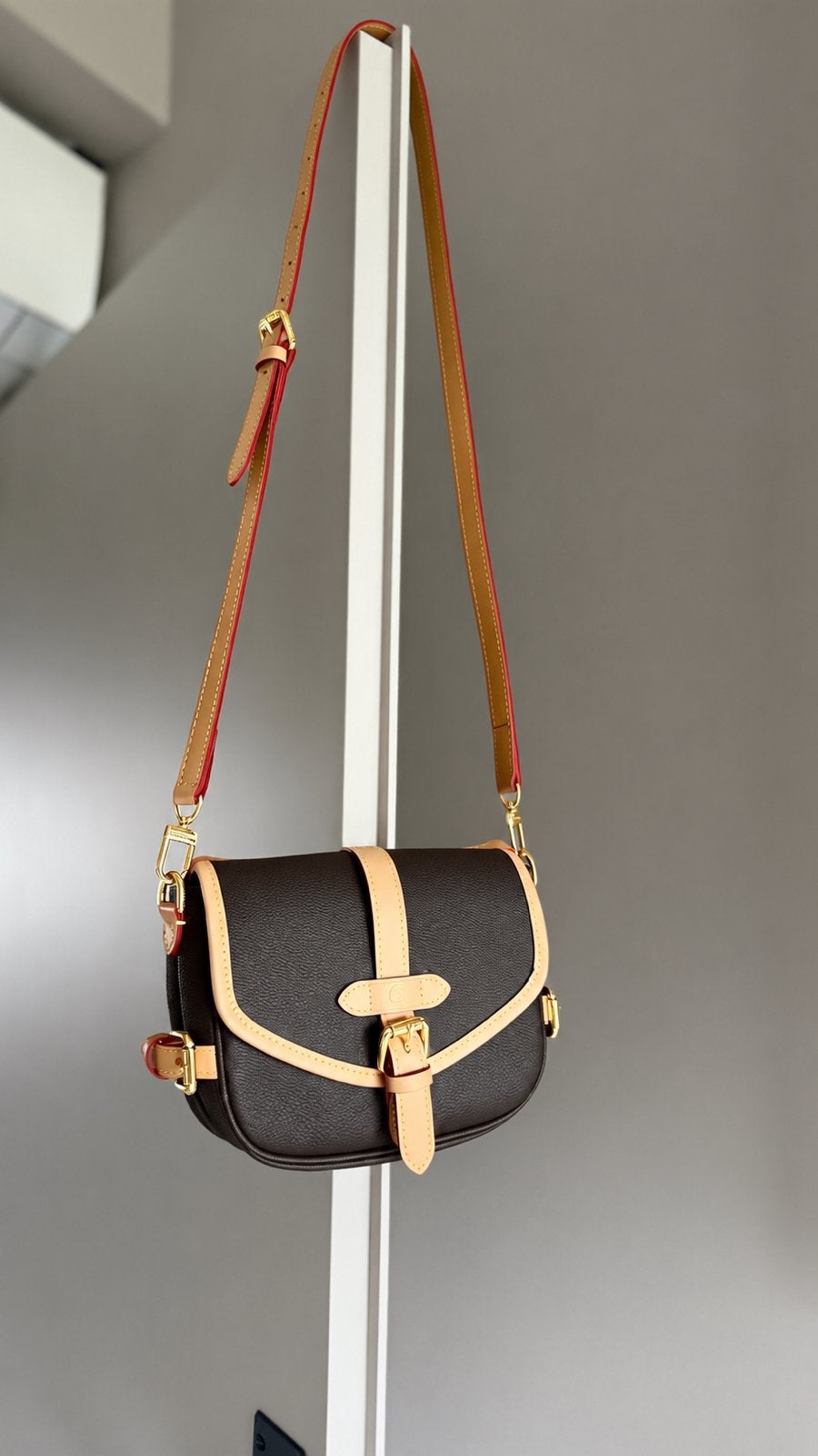 Schoulderbag bruin - zo goed als nieuw, Sieraden, Tassen en Uiterlijk, Ophalen of Verzenden, Zo goed als nieuw, Bruin, Schoudertasje