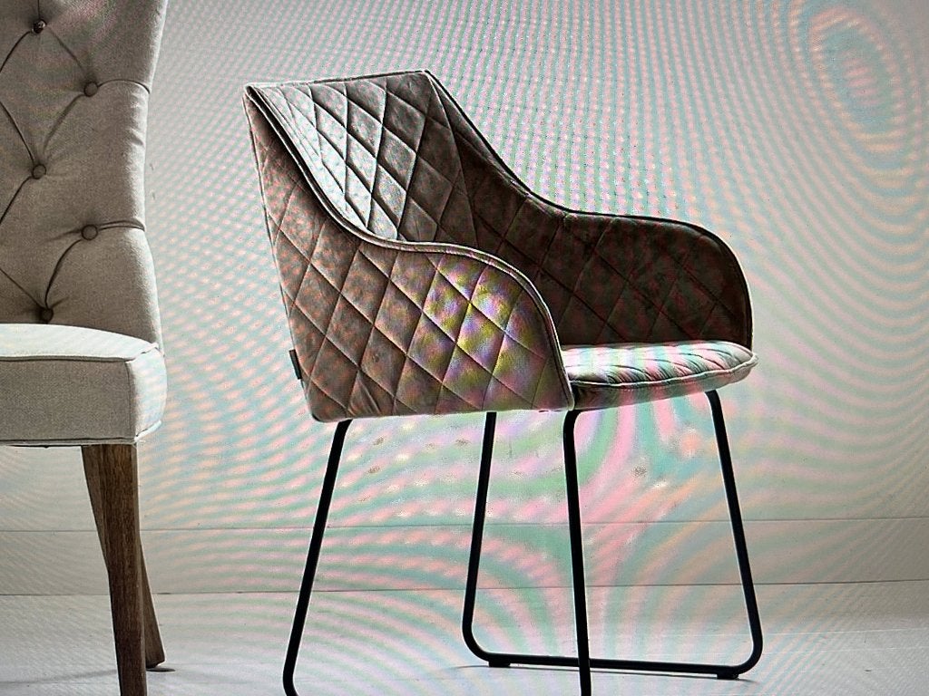 Riviera Maison Frisco Drive armchair 5383001 Nieuw 12 stuks!, Huis en Inrichting, Nieuw, Ophalen of Verzenden, Stof, Grijs