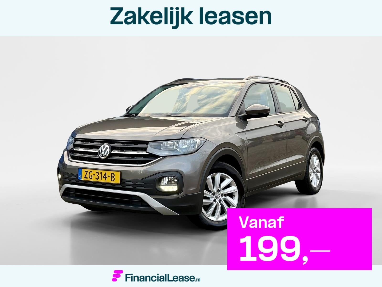 Volkswagen T-Cross 1.0 TSI Life, Voorwielaandrijving, Euro 6, 95 pk, 620 kg