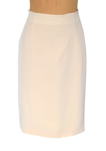 Badgley Mischka rok, rokje, vanille/crème, Mt. 38 / M, Overige kleuren, Verzenden, Zo goed als nieuw, Boven de knie