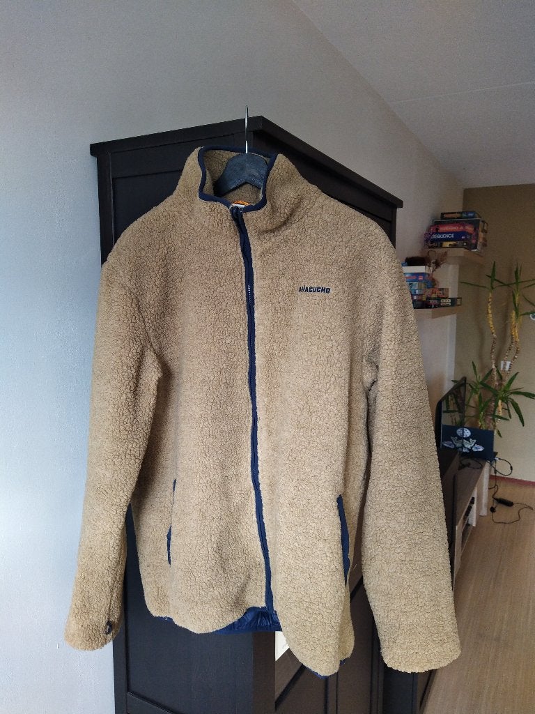 Ayacucho 3-in-1 zomer-/tussen-/winterjas maat L, Maat 52/54 (L), Beige, Ophalen of Verzenden, Zo goed als nieuw
