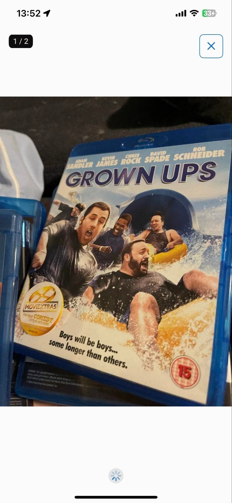 Grown Ups Blu-ray - Komedie met Adam Sandler, Vanaf 16 jaar, Nederlands, Film, Ophalen of Verzenden