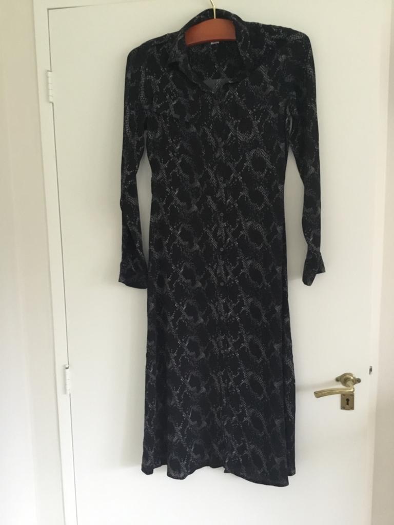 Donkere lange jurk Relevation XS, Kleding | Dames, Jurken, Zwart, Ophalen of Verzenden, Zo goed als nieuw, Maat 34 (XS) of kleiner