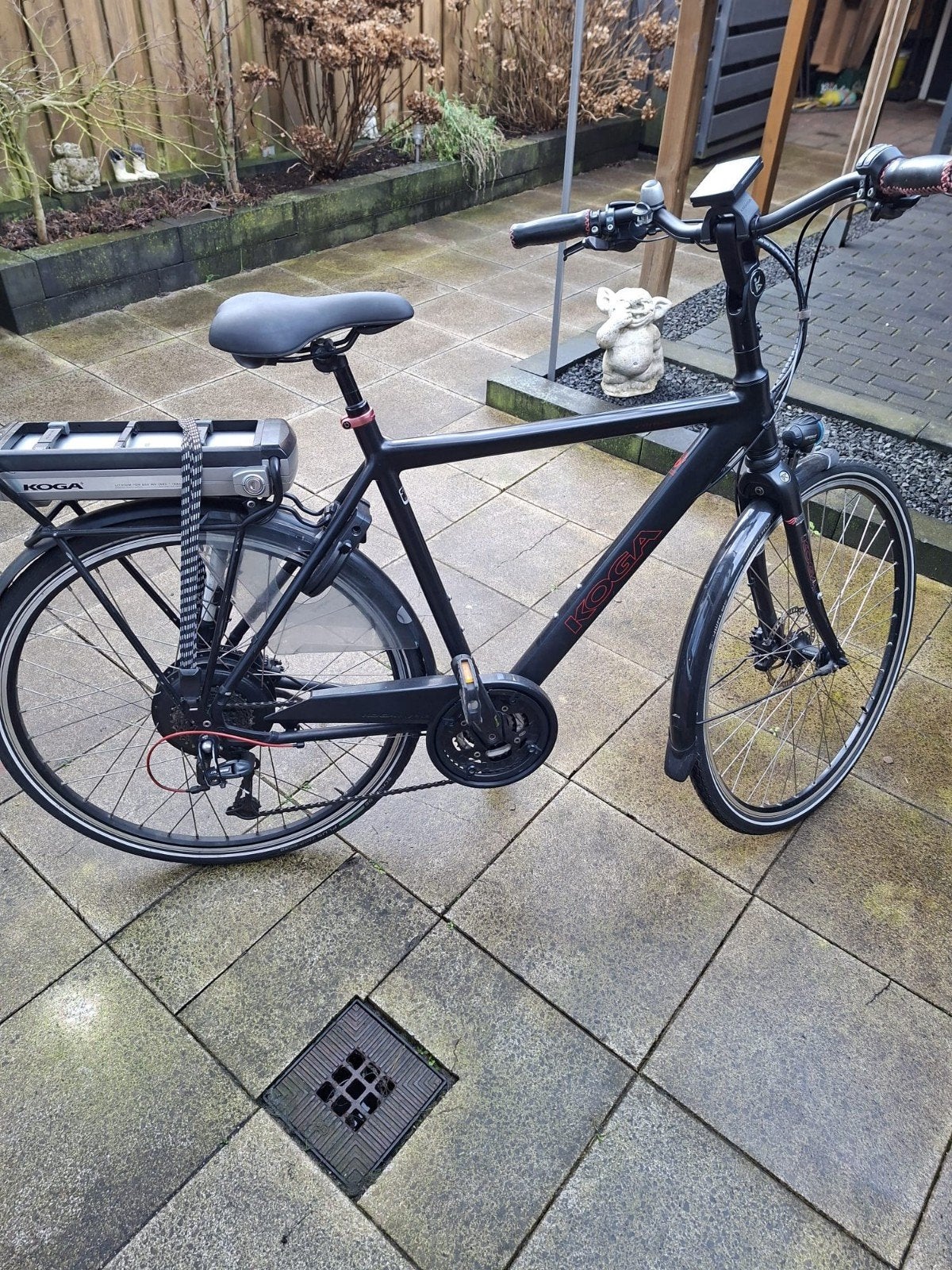 Koga e-bike, Fietsen en Brommers, Elektrische fietsen, Gebruikt, 55 tot 59 cm, 30 tot 50 km per accu, Ophalen