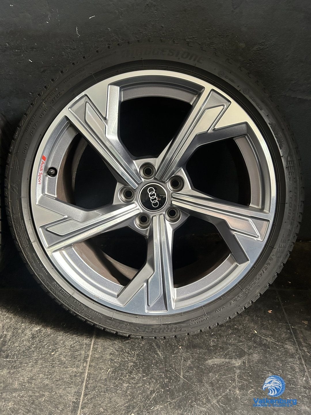 6-7mm! Originele Audi A3 S3 8Y Audi Sport 18 inch velgen 5x1, 18 inch, Gebruikt, -, -