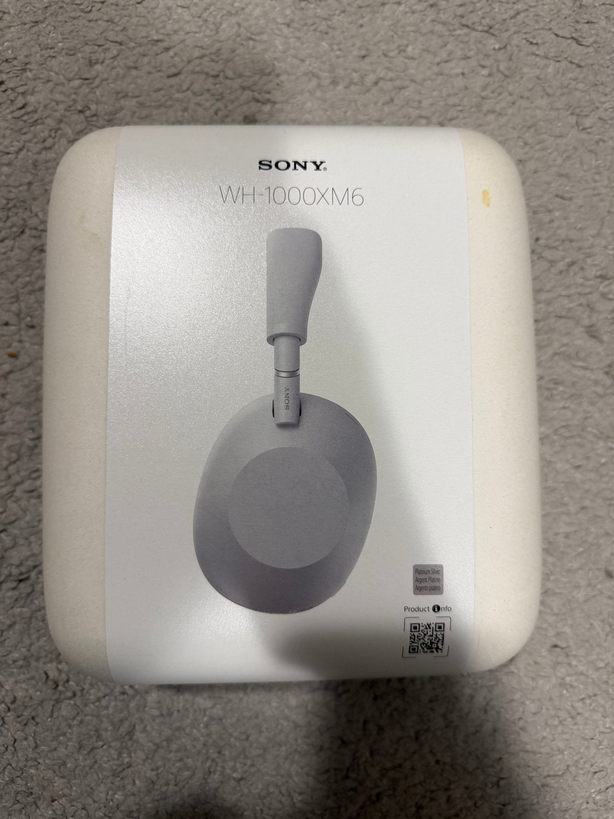 Sony WH-1000XM6 koptelefoon - Nieuw, Ophalen, Bluetooth, Nieuw, Grijs