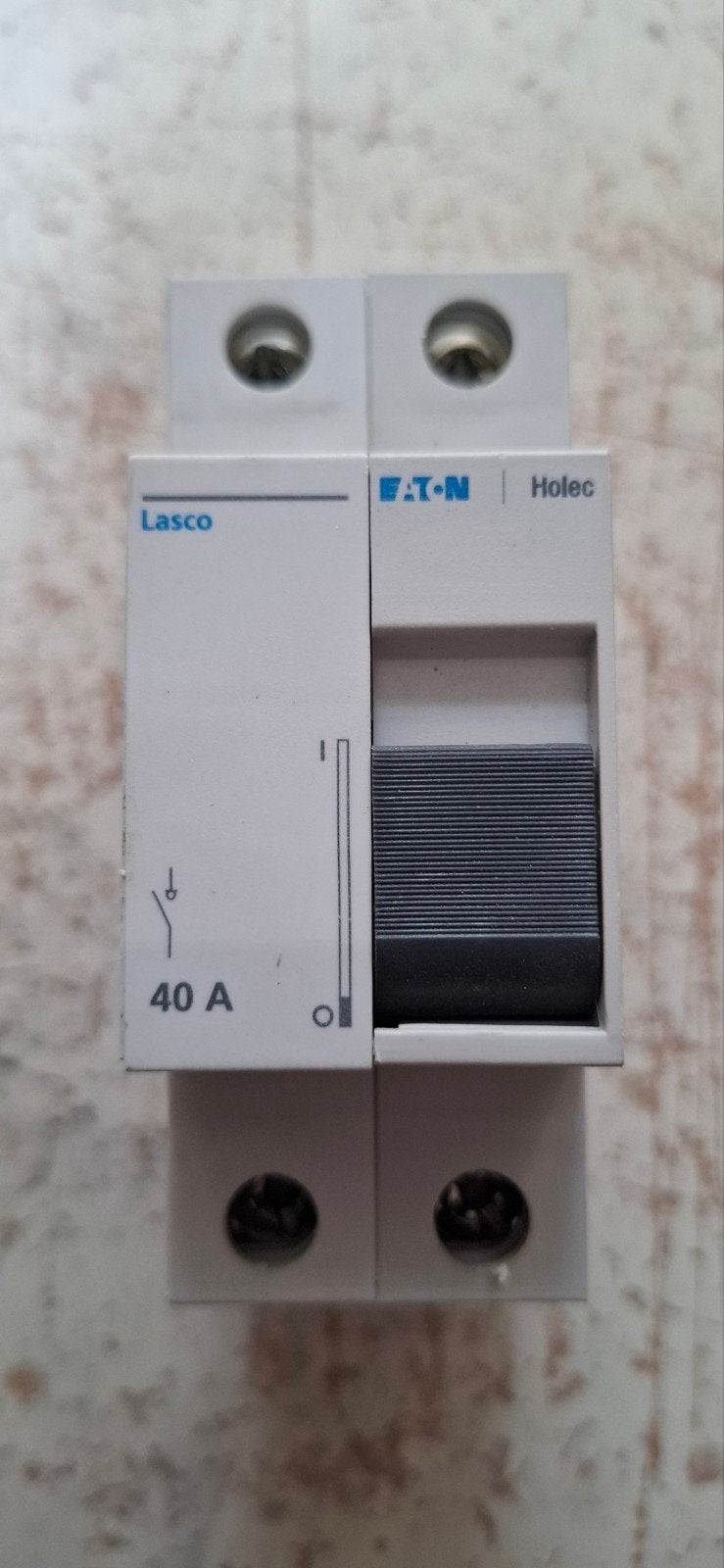 Eaton Holec hoofdschakelaar 40A, Ophalen of Verzenden, Gebruikt, Overige typen