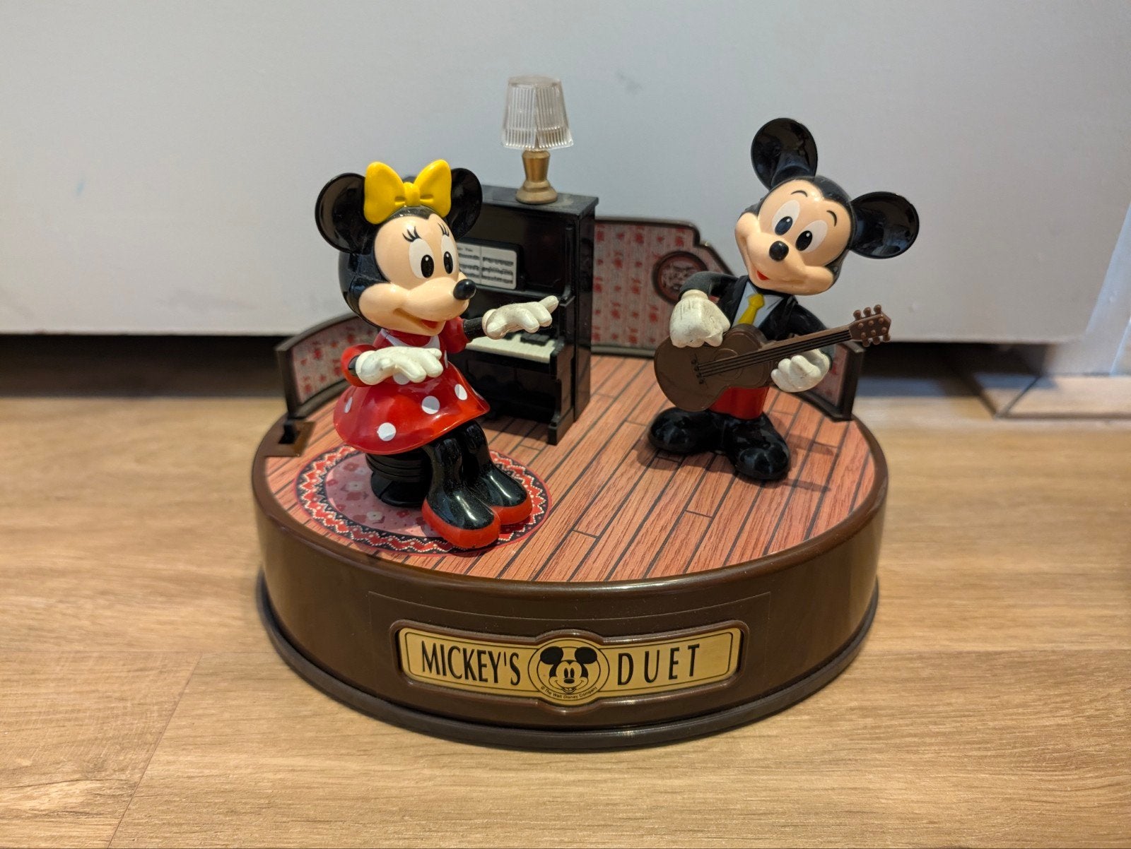 Takara (Japan) "Mickey's Duet" (Disney), Ophalen of Verzenden, Mickey Mouse, Beeldje of Figuurtje
