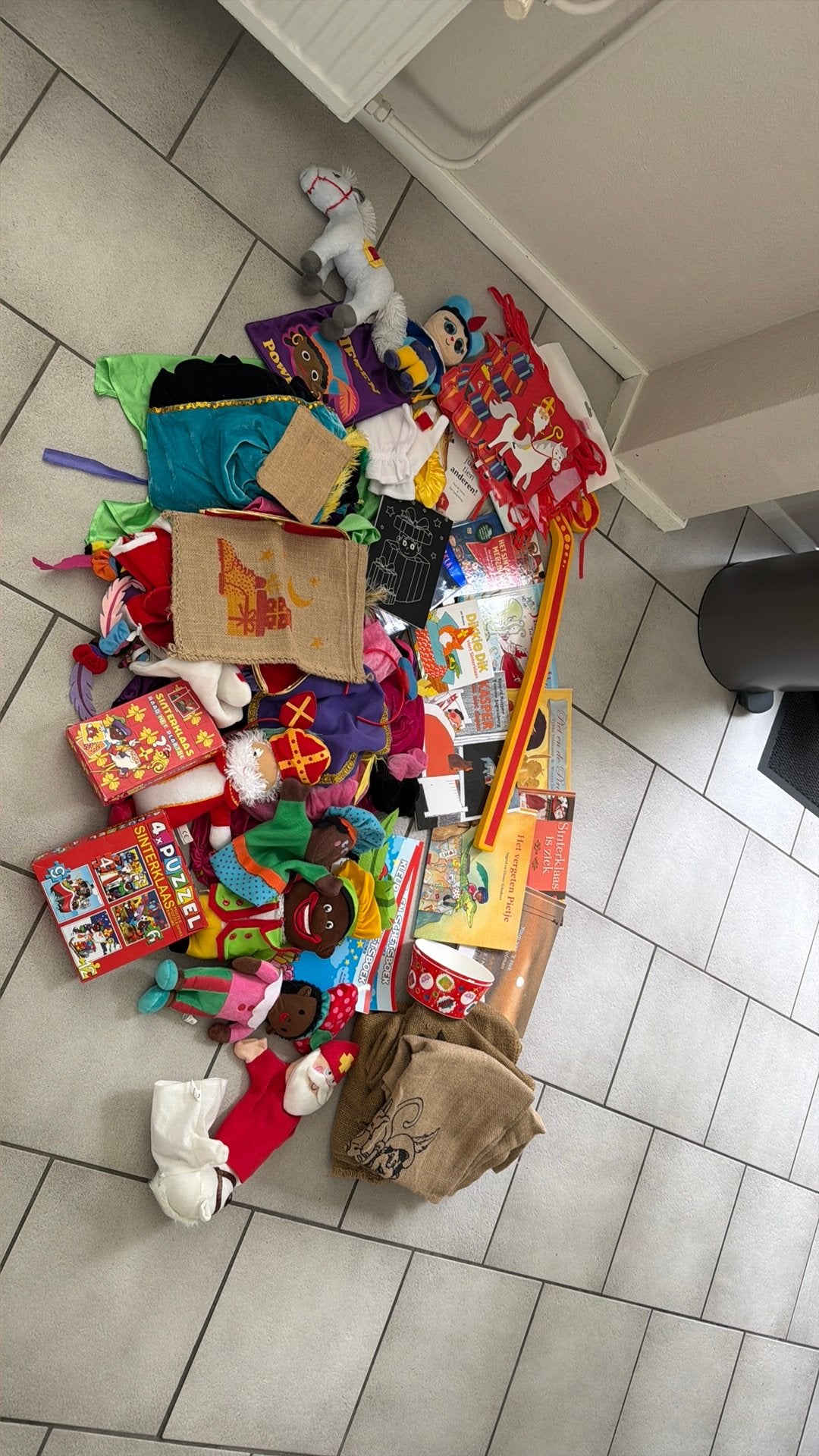 Sinterklaas pakket, Ophalen, Zo goed als nieuw