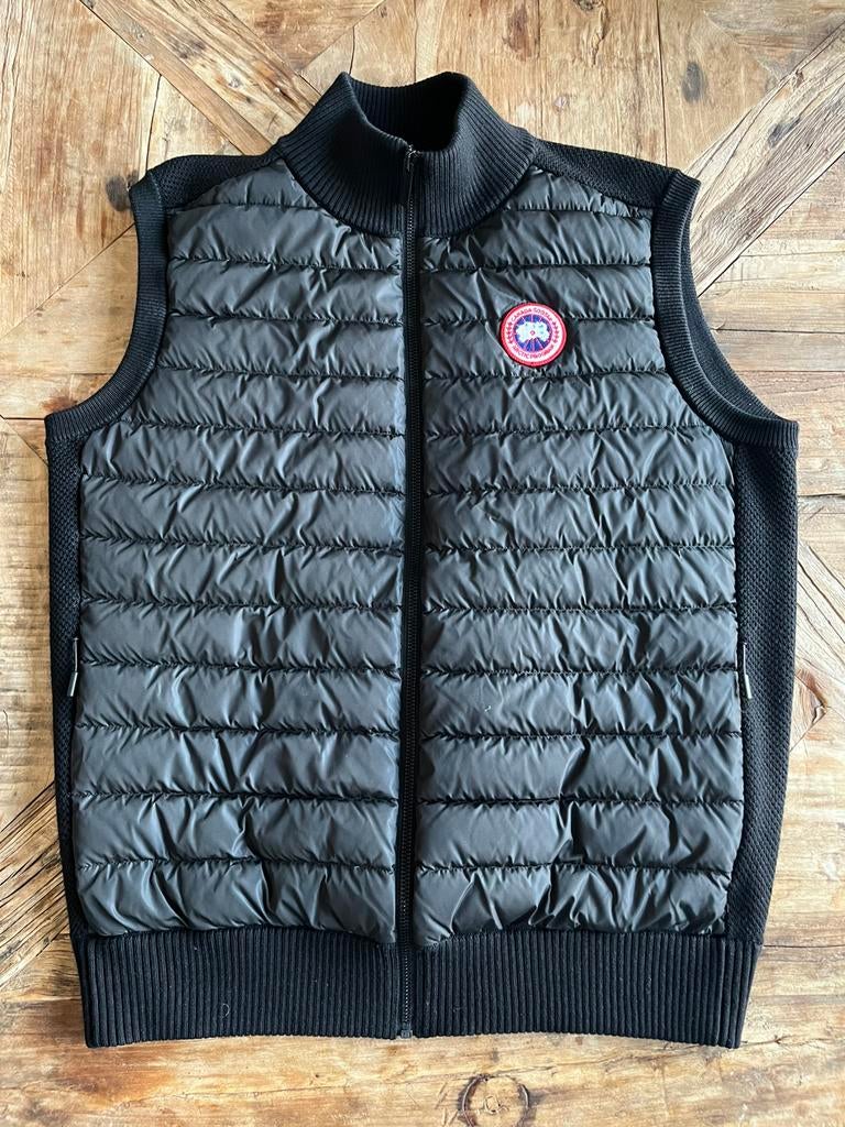 Canada Goose Hybridge knit vest, Ophalen, Zo goed als nieuw, Maat 52/54 (L), Zwart