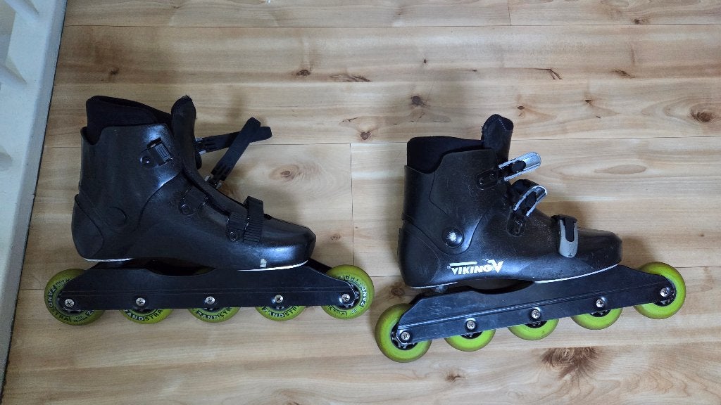 Skeelers, Viking, maat 42, 5 wielen 76mm van Zandstra, Gebruikt, Inline skates 5 wielen, Dames, Ophalen