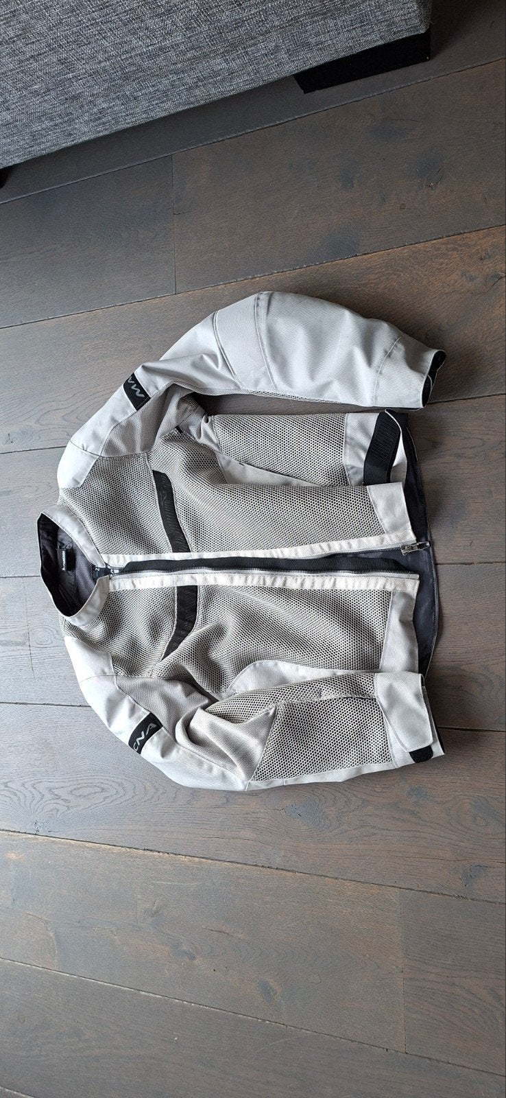 Macna zo goed als nieuwe doorwaai motorjas maat 2XL (56), Motoren, Jas | textiel, Heren, Ophalen of Verzenden, MACNA