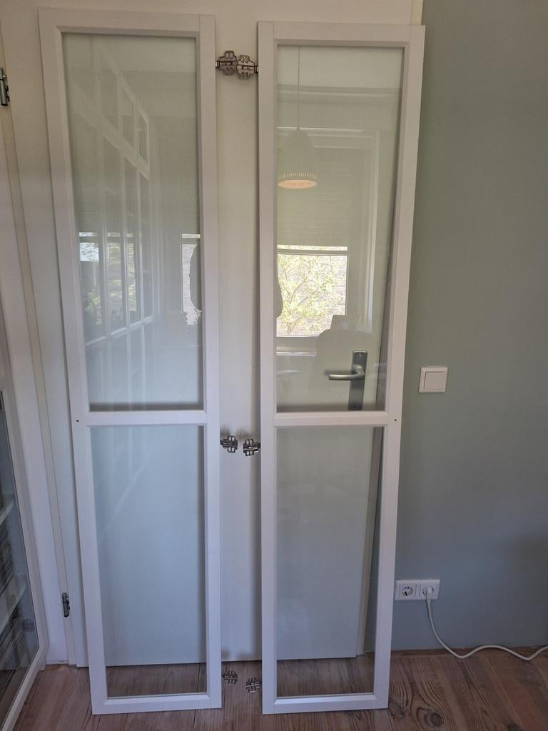 IKEA Oxberg deuren 40 x 192 voor Billy boekenkast (2 stuks), Ophalen, Minder dan 80 cm, Binnendeur, Minder dan 200 cm