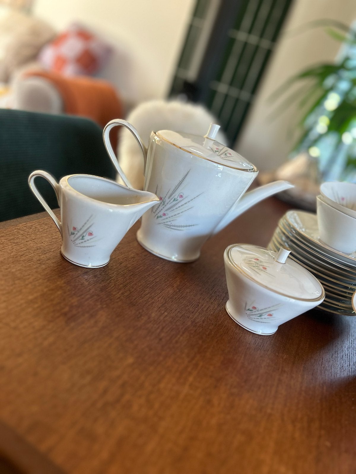 Vintage Bavaria theeservies, Antiek en Kunst, Ophalen of Verzenden