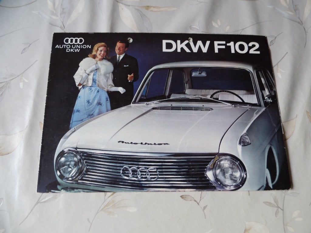 Auto Union DKW F102, Boeken, Auto's | Folders en Tijdschriften, Zo goed als nieuw, Algemeen, Verzenden