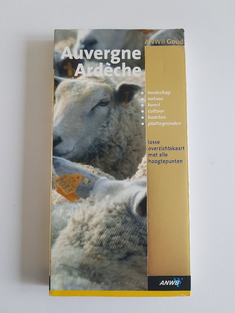 ANWB Reisgids Auvergne Ardéche, Europa, Ophalen of Verzenden, Zo goed als nieuw, Reisgids of -boek