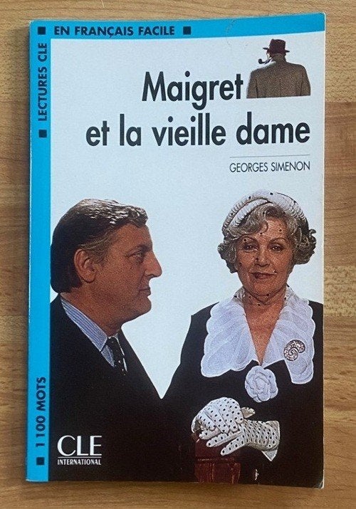 Georges Simenon - Maigret et la vieille dame (niveau 2), Boeken, Ophalen of Verzenden, Zo goed als nieuw, Georges Simenon, Fictie