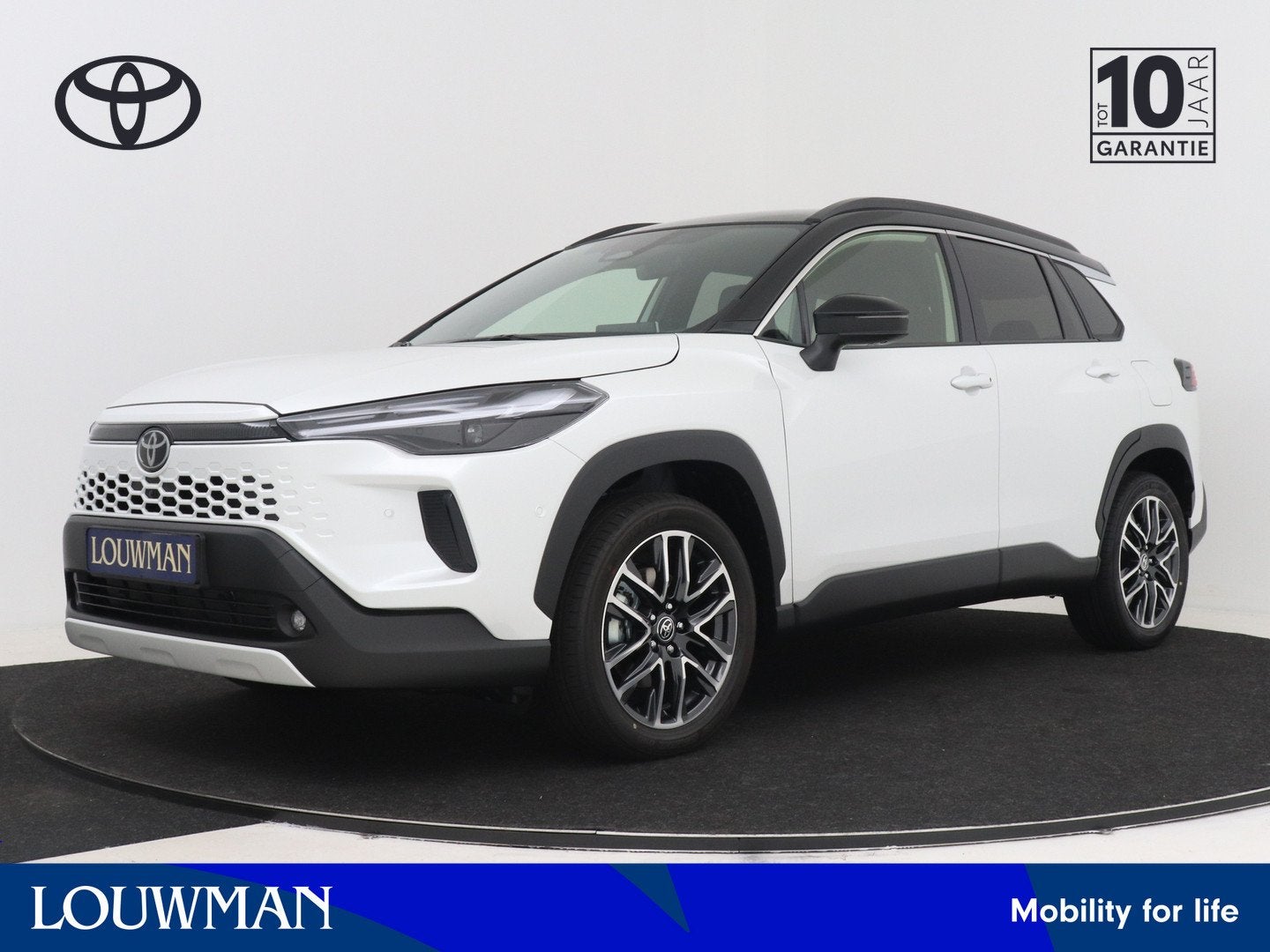Toyota Corolla Cross Hybrid 180 Executive | CarPlay/Android, 12 maanden, 4 cilinders, Wit, Bedrijf