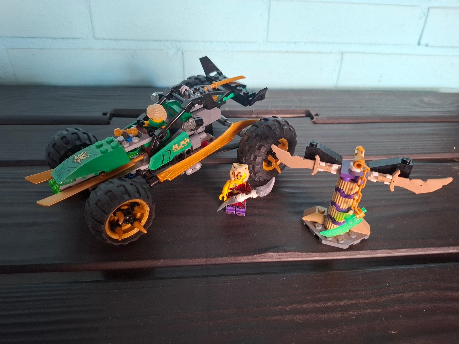 70755 Ninjago Jungle aanvalsvoertuig, Lego, Zo goed als nieuw, Inclusief minifiguren, Ophalen of Verzenden
