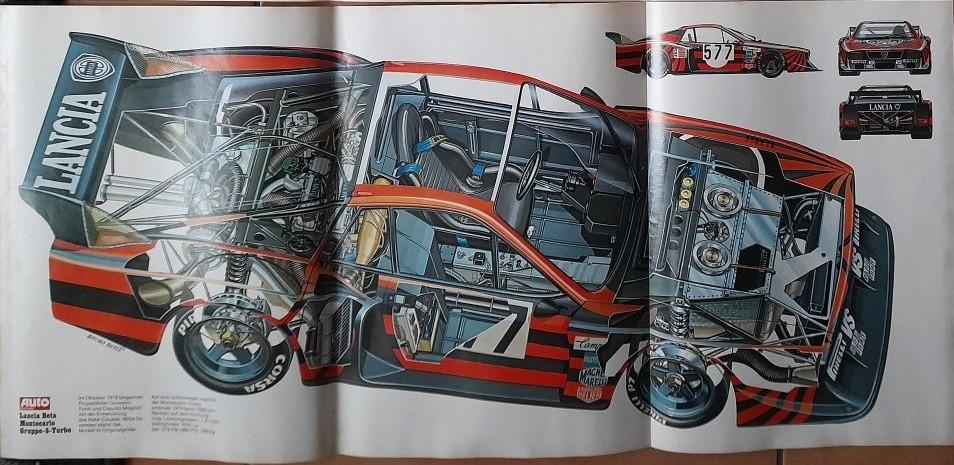 Posters: Golf 1 Rallye, BMW F2, Lancia Montecarlo, Verzenden, Gelezen, Volkswagen