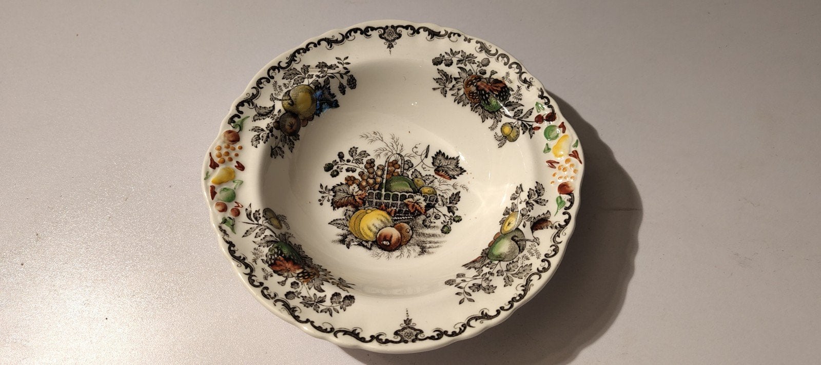 Antieke Mason's Fruit Basket Schaal - Ironstone China, Ophalen of Verzenden