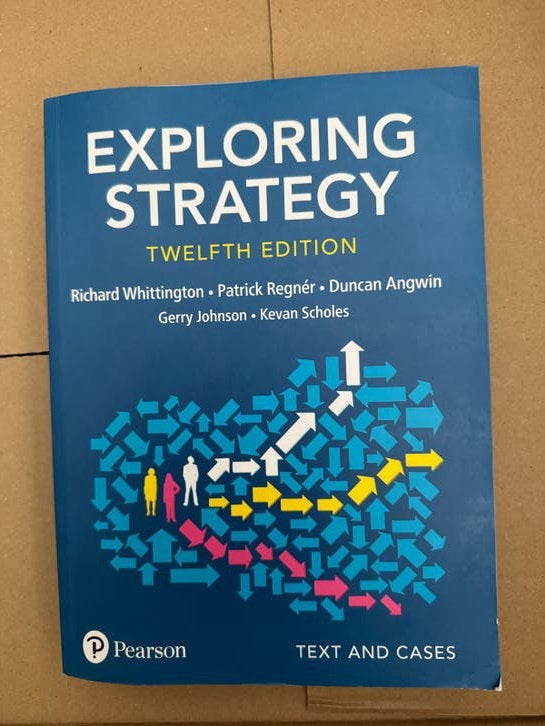 Exploring Strategy: Text and Cases - Twaalfde Editie, Ophalen of Verzenden, Gamma, Zo goed als nieuw, HBO