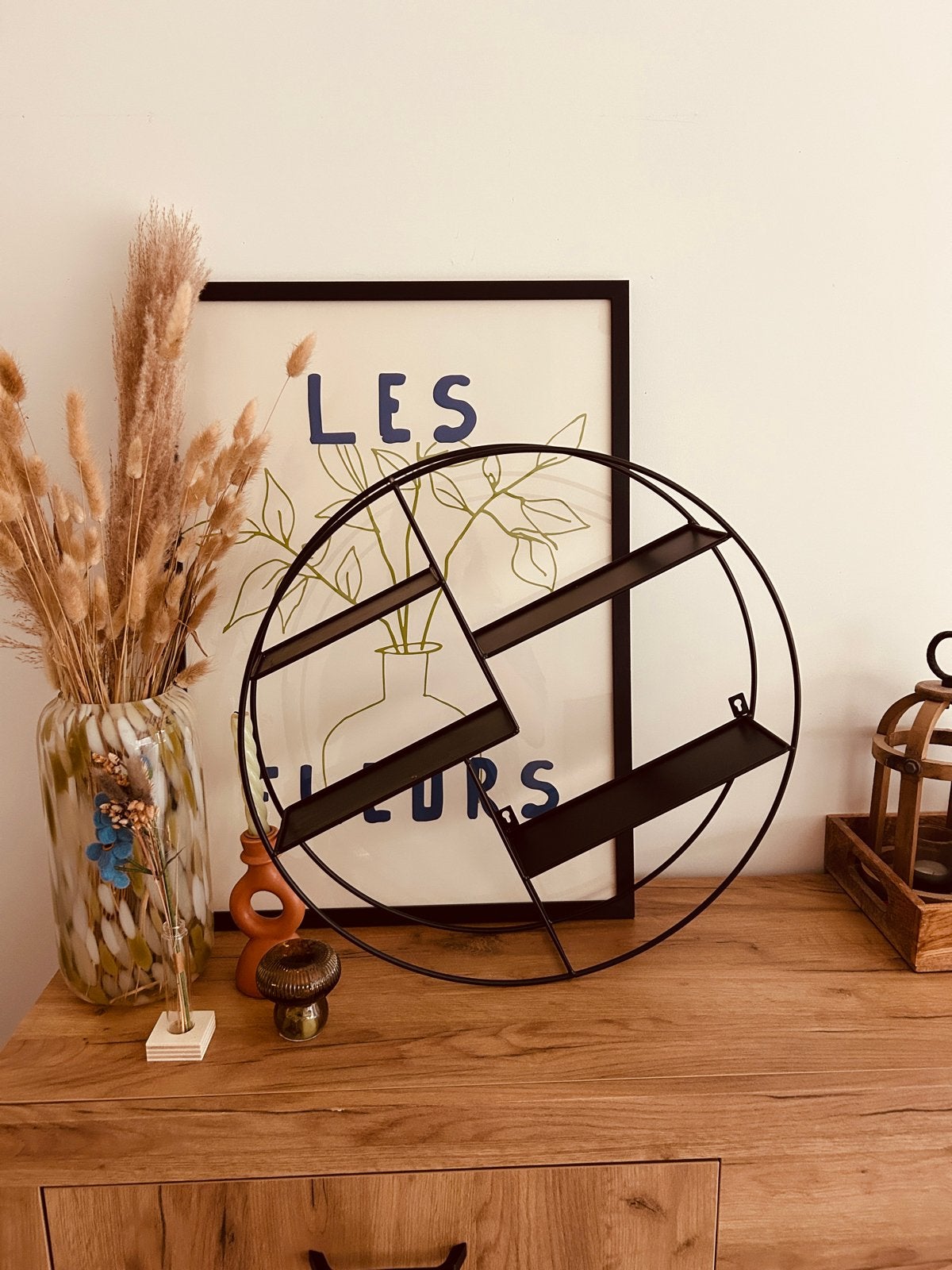 Lifa Living Ronda Wandrek - Zwart Metaal, Ophalen of Verzenden, Nieuw