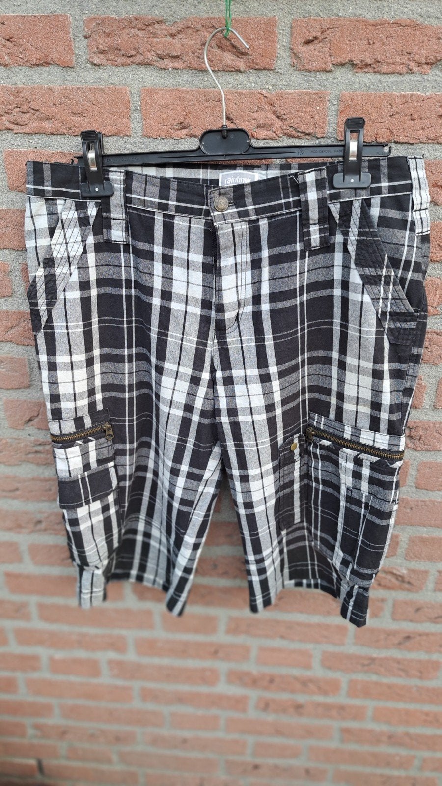 Vlotte herenbermuda maat 52 nieuw, Rainbow Collection, Ophalen of Verzenden, Nieuw, Zwart
