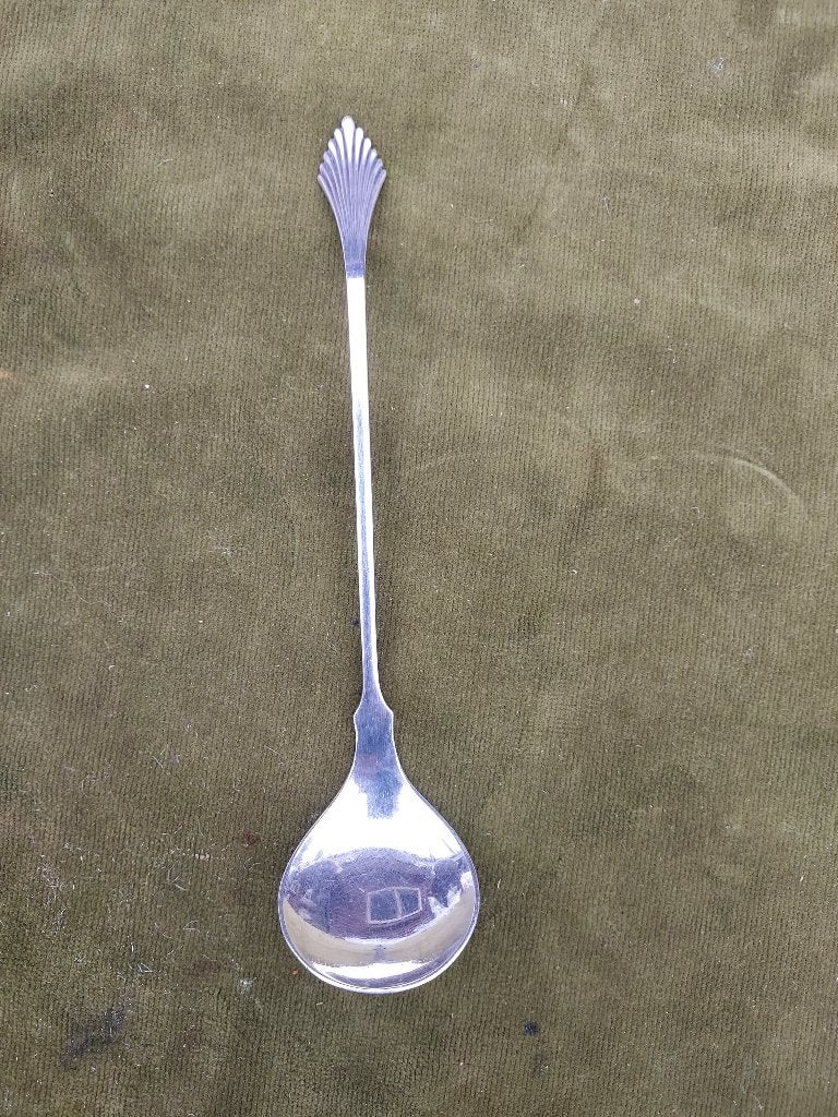 Verzilverde sauslepel, merk Gero., Verzenden