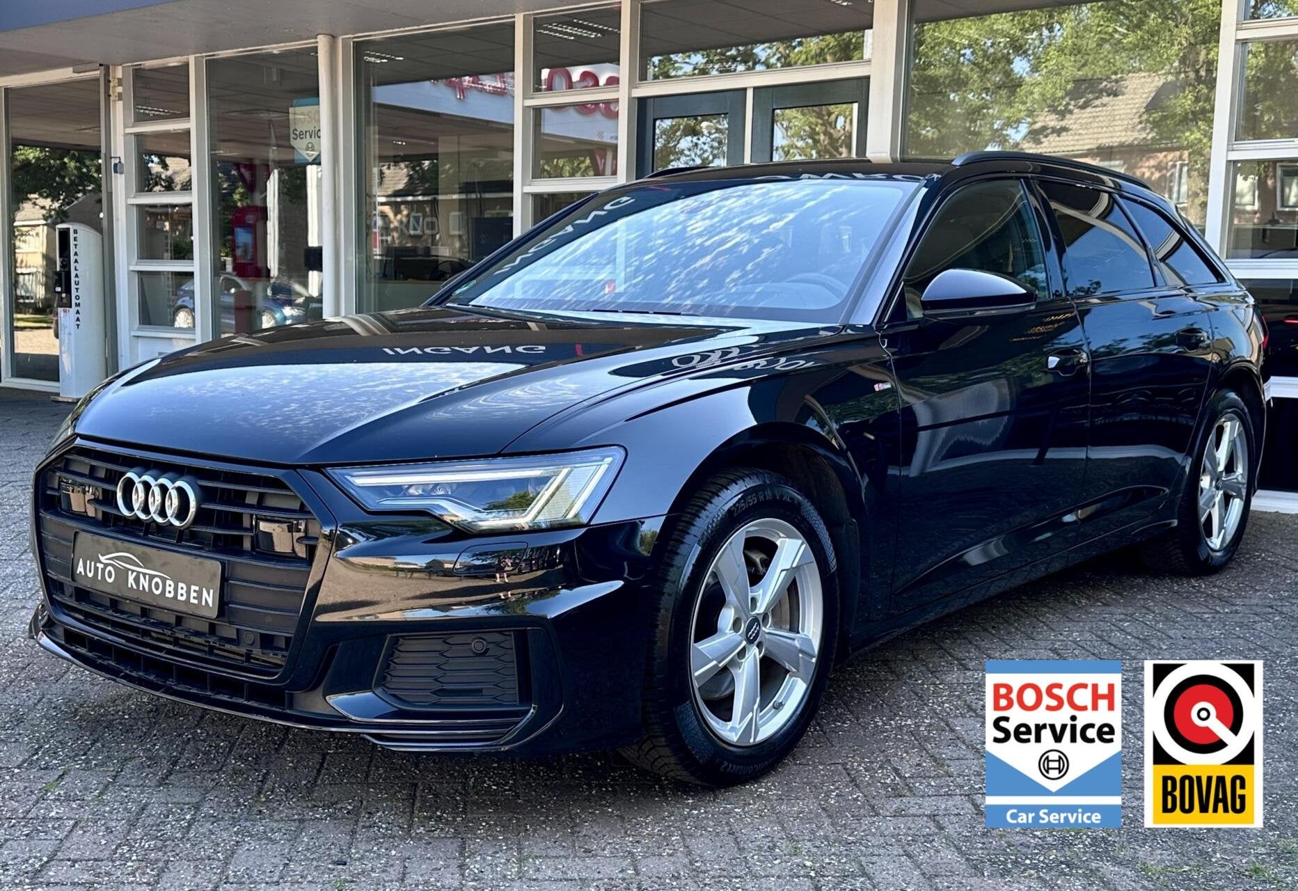 Audi A6 Avant 45 TFSI S edition Led, Camera, Climat, LM.., Auto's, Audi, Gebruikt, Zwart, A6, 5 stoelen