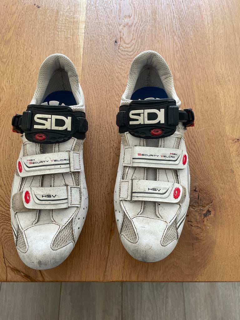 SIDI Wielrenschoenen Maat 44 (normaal 43) Carbon Zool, Sport en Fitness, Wielrennen, Ophalen of Verzenden, Gebruikt, Kleding