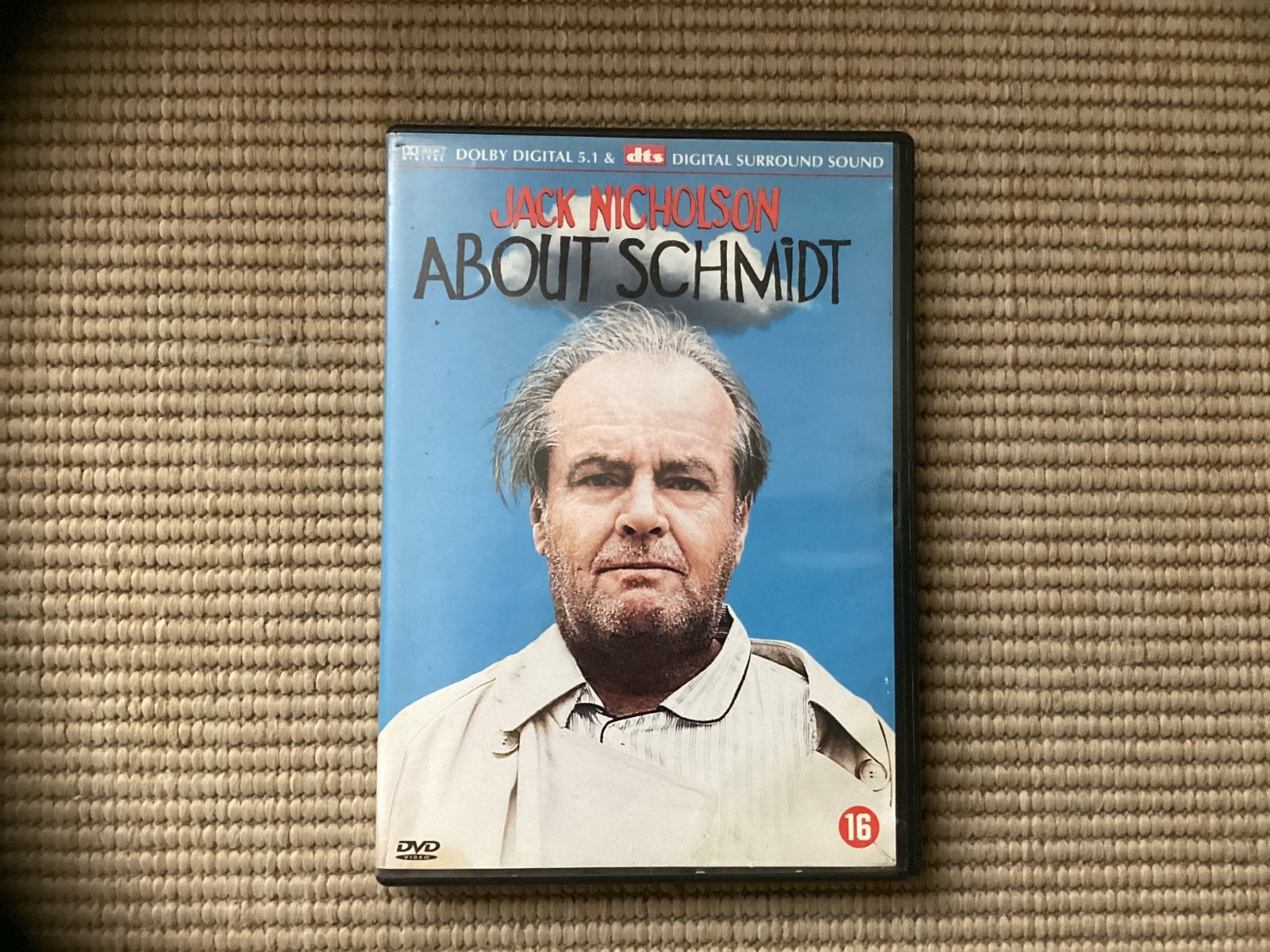 About Schmidt DVD - Jack Nicholson, Vanaf 16 jaar, Waargebeurd drama, Nederlands, Ophalen of Verzenden