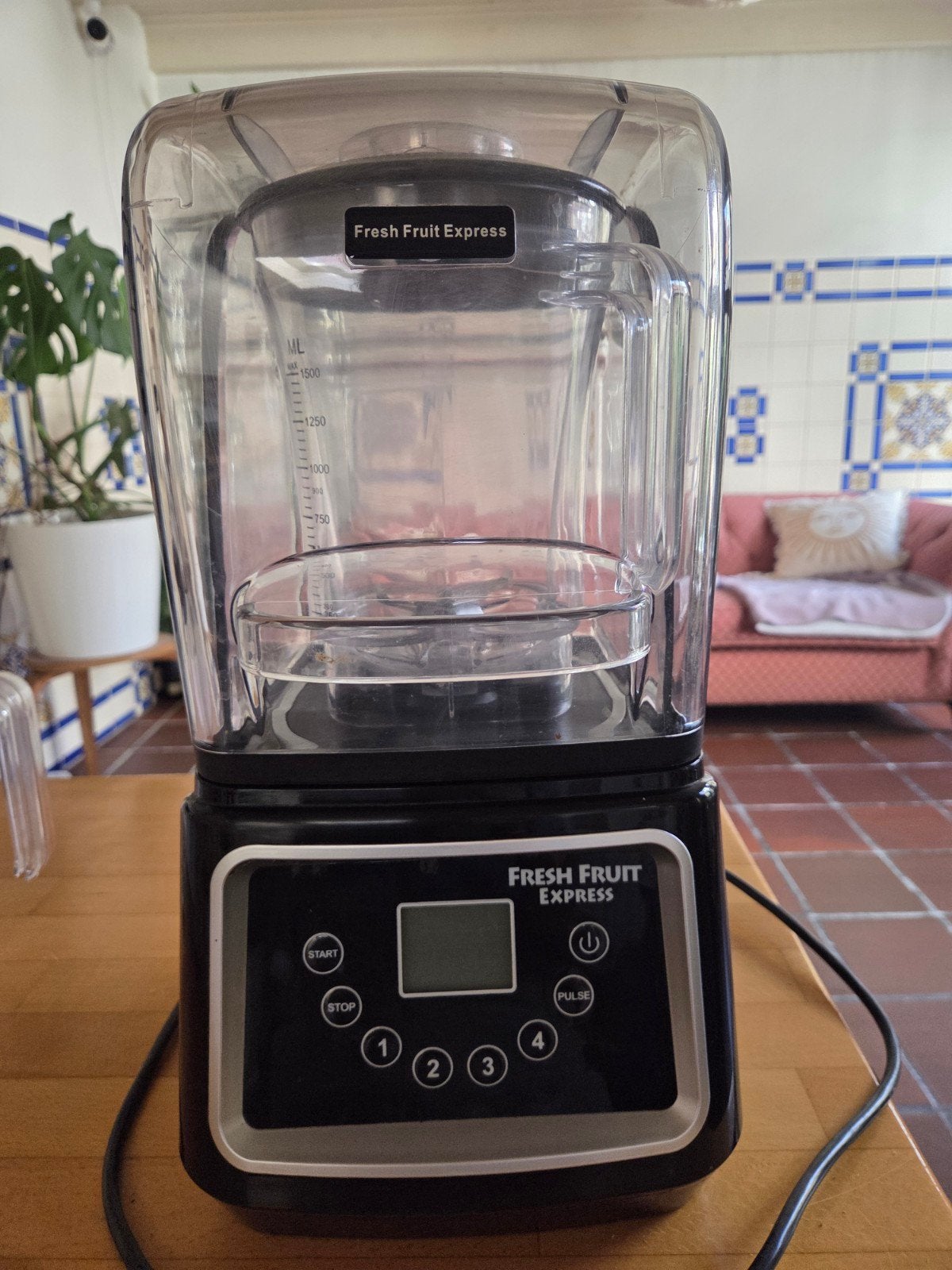Fresh Fruit Express Powerblender met 2 kannen, Witgoed en Apparatuur, Ophalen, Zo goed als nieuw, Powerblender