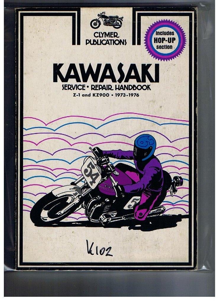 2 diverse kawasaki motor en bromfietsboeken, Ophalen of Verzenden, Kawasaki