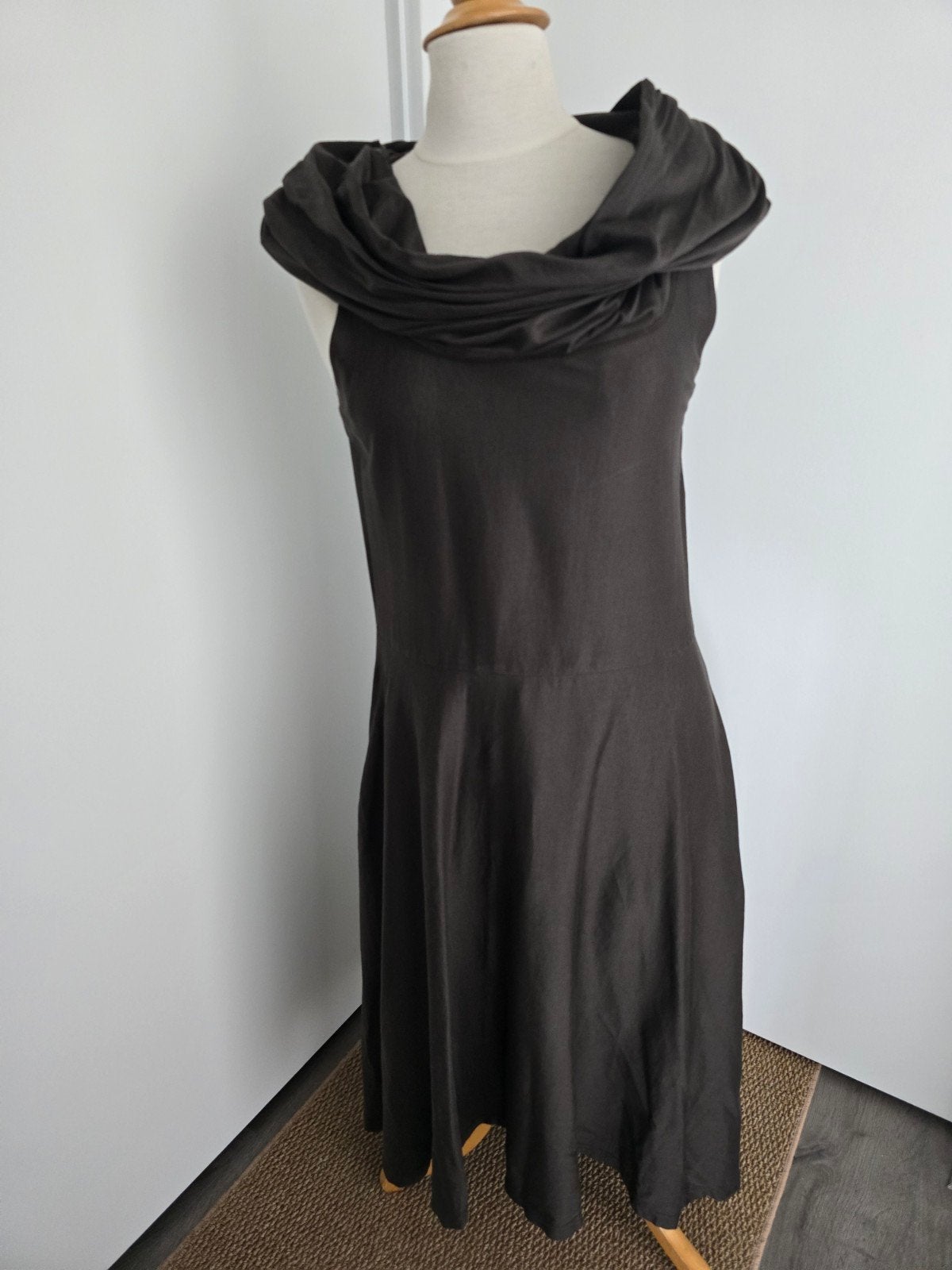 Cora Kemperman bruine jurk M, Kleding | Dames, Maat 38/40 (M), Bruin, Ophalen of Verzenden, Zo goed als nieuw