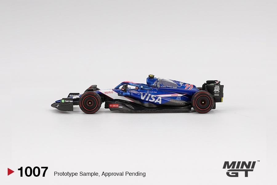 Mini GT 1/64 - RB VCARB 01 #22 Tsunoda 2024 Bahrain  Mgt432, Verzenden, Nieuw, Auto