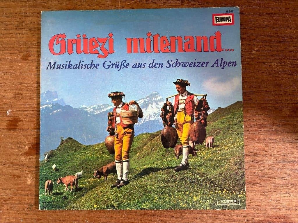 LP Musikalische grusse aus den Schweizer Alpen, Gebruikt, Ophalen of Verzenden, Levenslied of Smartlap, 12 inch