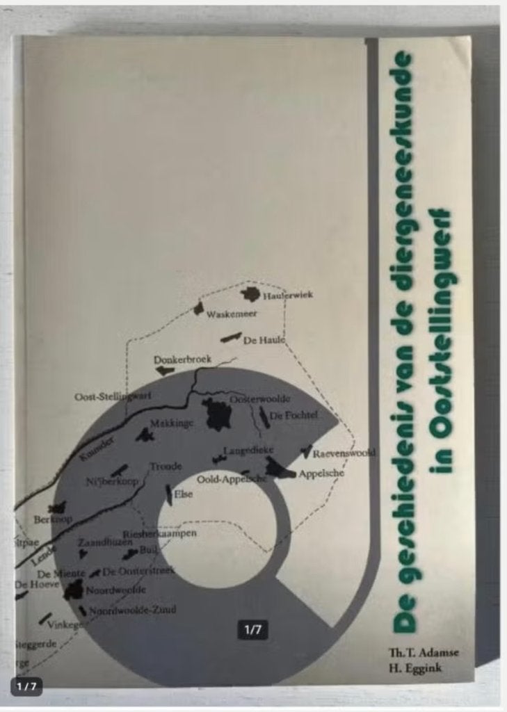 De geschiedenis van de diergeneeskunde in Ooststellingwerf, Boeken, Ophalen of Verzenden, Zo goed als nieuw