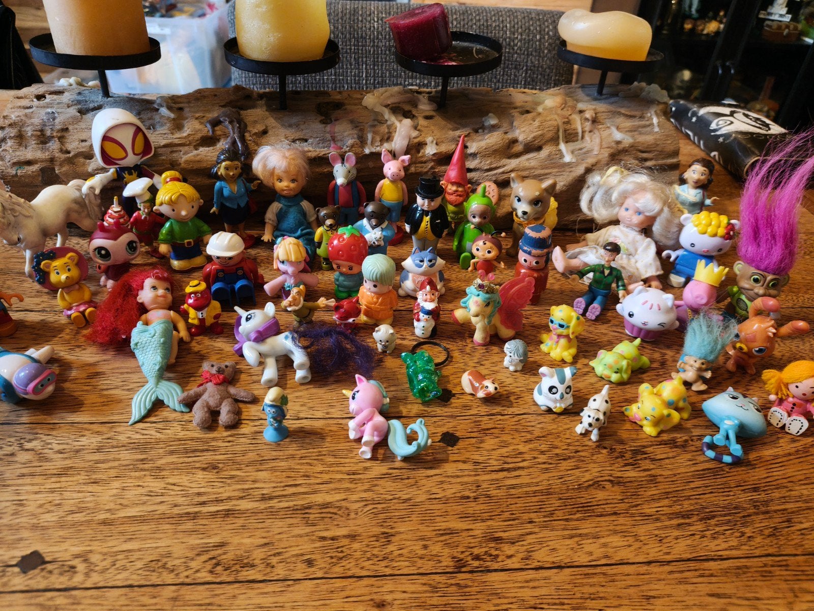 Grote verzameling diverse speelfiguren en poppetjes, Ophalen of Verzenden, Gebruikt, Jongen of Meisje