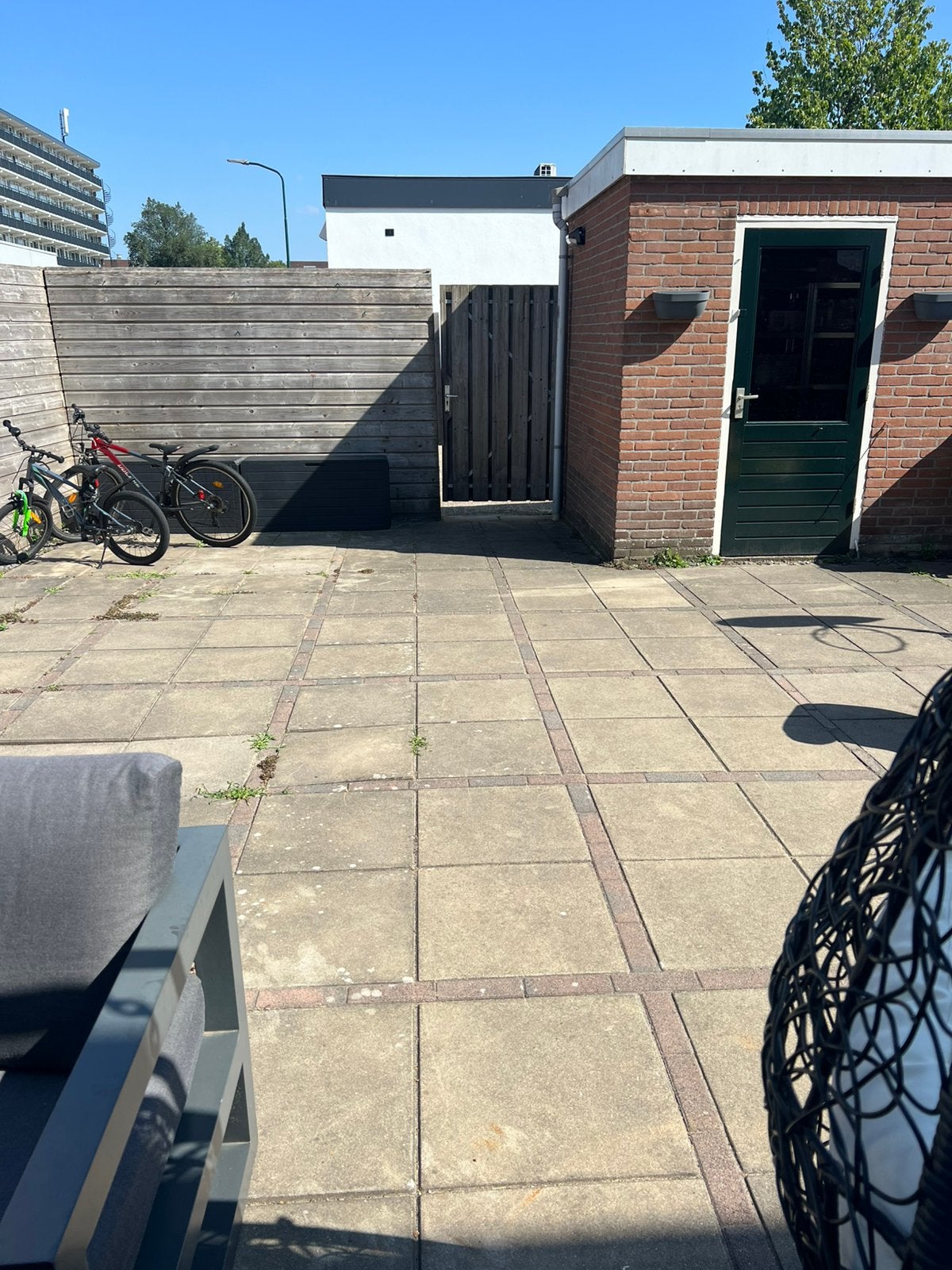 Tegels in goede staat, gratis meenemen!, Ophalen, Gebruikt, Beton, Terrastegels