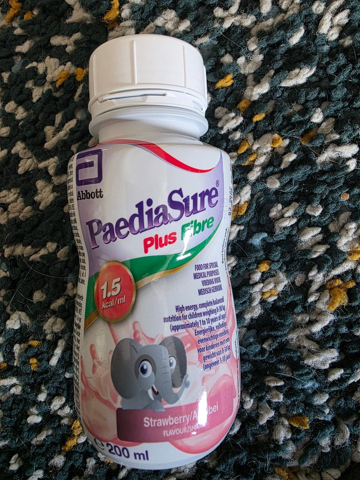Voedingsflesjes aardbei, Ophalen