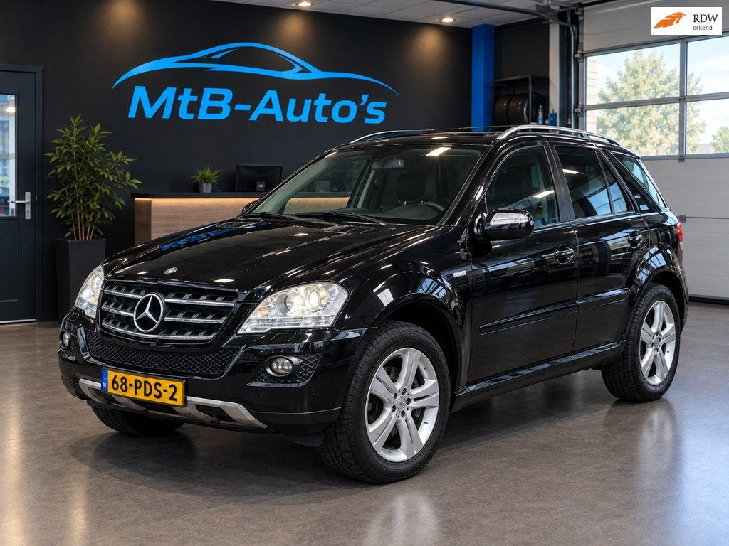 Mercedes-Benz M-klasse 350 CDI | Trekhaak | Youngtimer |, Auto's, Automaat, Euro 5, Gebruikt, Zwart
