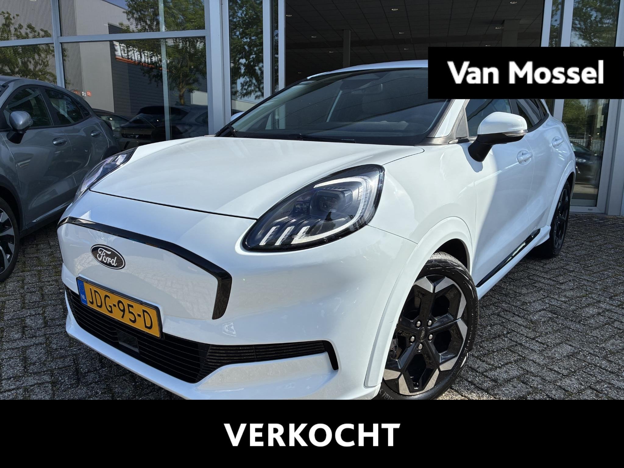 Ford Puma Gen-E Premium 44 kWh, Auto's, Ford, 12 maanden, 750 kg, Leder en Stof, Origineel Nederlands