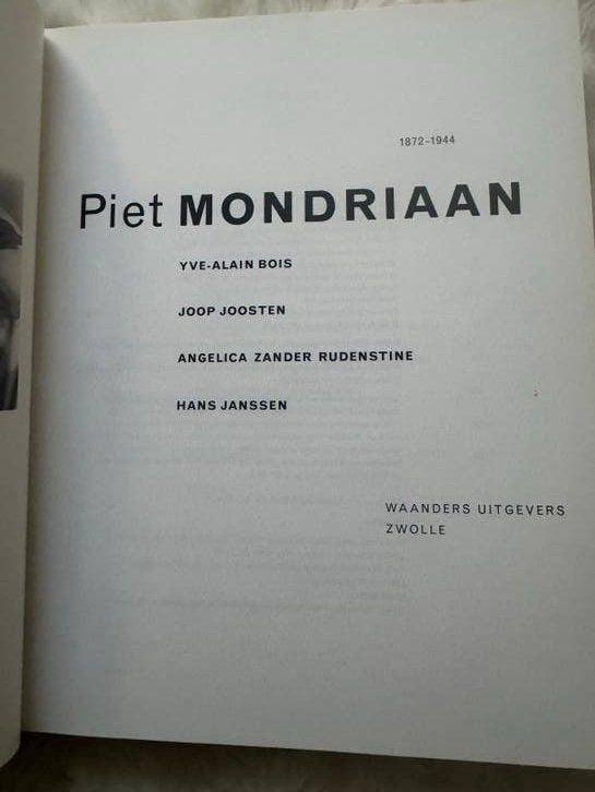 Piet Mondriaan 1872-1944 - Kunstboek, Ophalen, Zo goed als nieuw, Schilder- en Tekenkunst