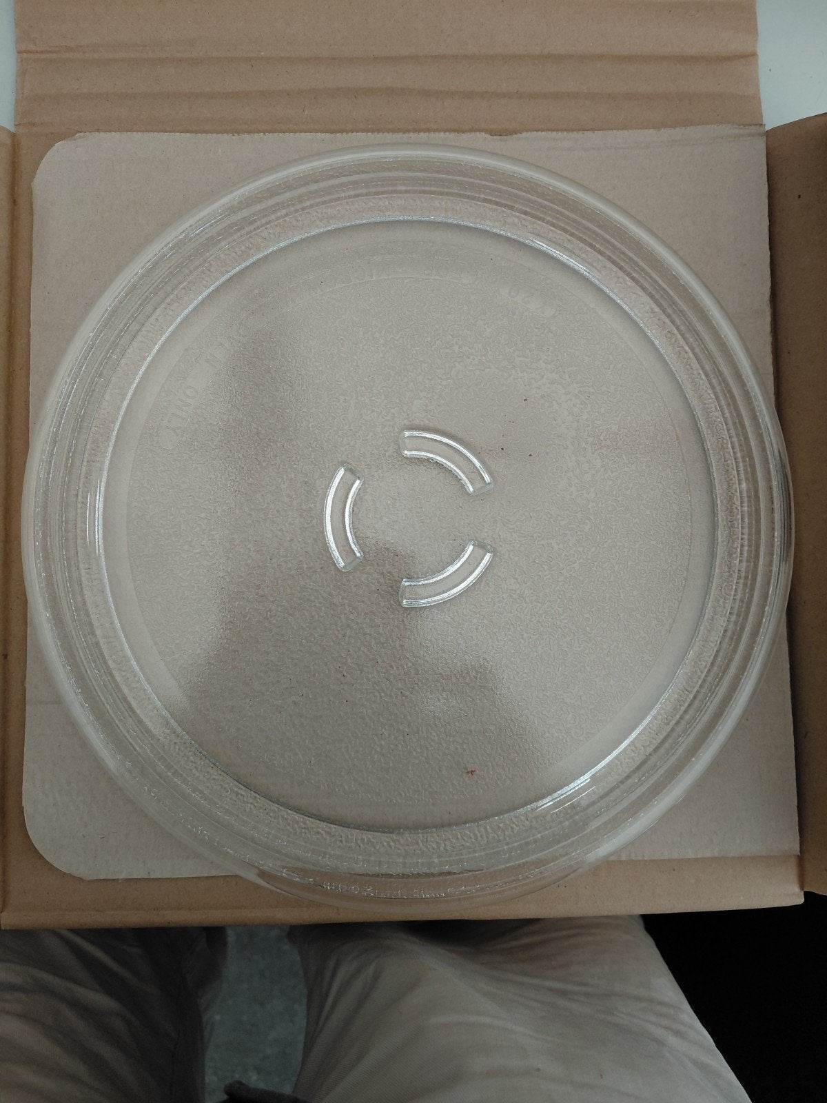 Glazen draaiplateau voor magnetron - Nieuw, Ophalen of Verzenden, Nieuw, Magnetron, Draaiplateau