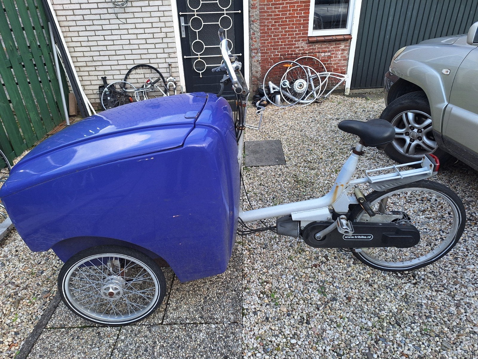 electrische bakfiets (opknapper), Ophalen, Gebruikt, 4 kinderen of meer