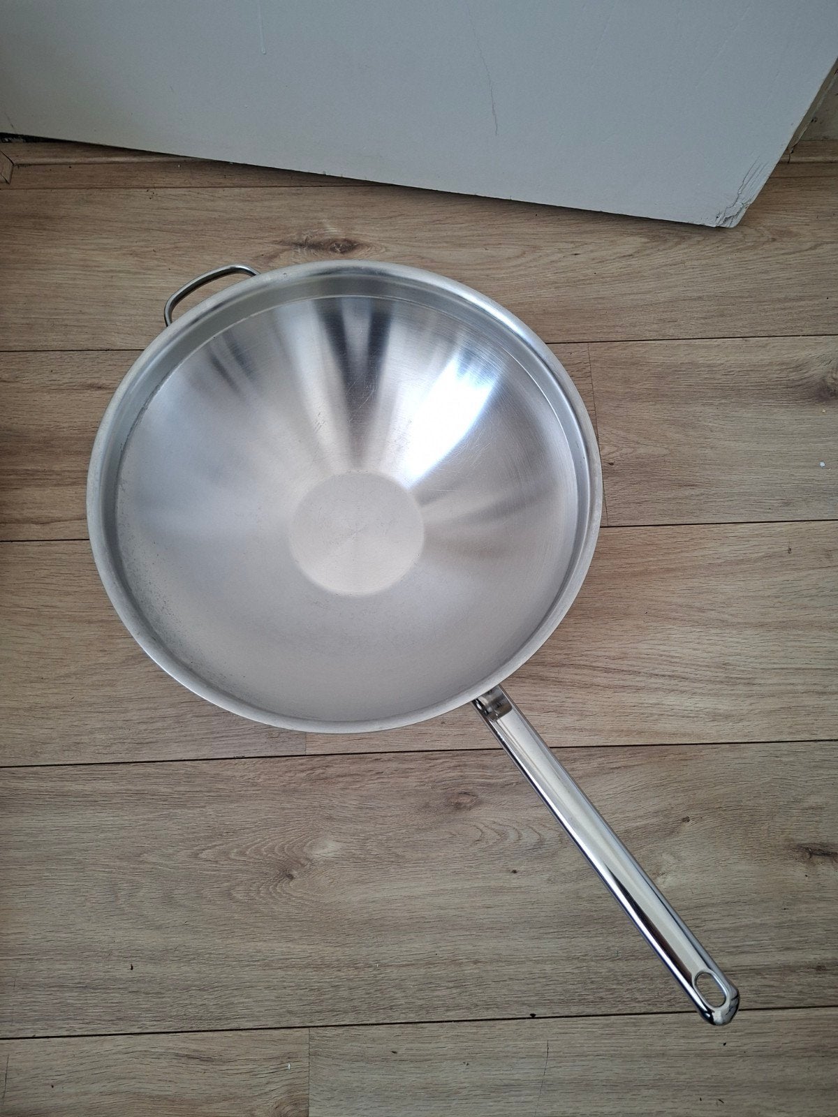 Demeyere wok 38 cm PFAS vrij koken alle bronnen, Ophalen of Verzenden